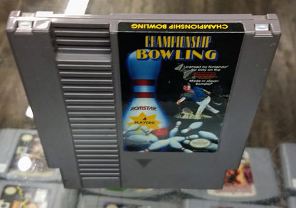 CHAMPIONSHIP BOWLING NINTENDO NES - jeux video game-x