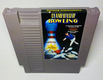 CHAMPIONSHIP BOWLING NINTENDO NES - jeux video game-x