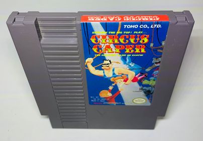 CIRCUS CAPER NINTENDO NES - jeux video game-x