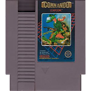 COMMANDO (NINTENDO NES) - jeux video game-x
