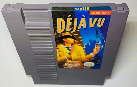 DEJA VU NINTENDO NES - jeux video game-x