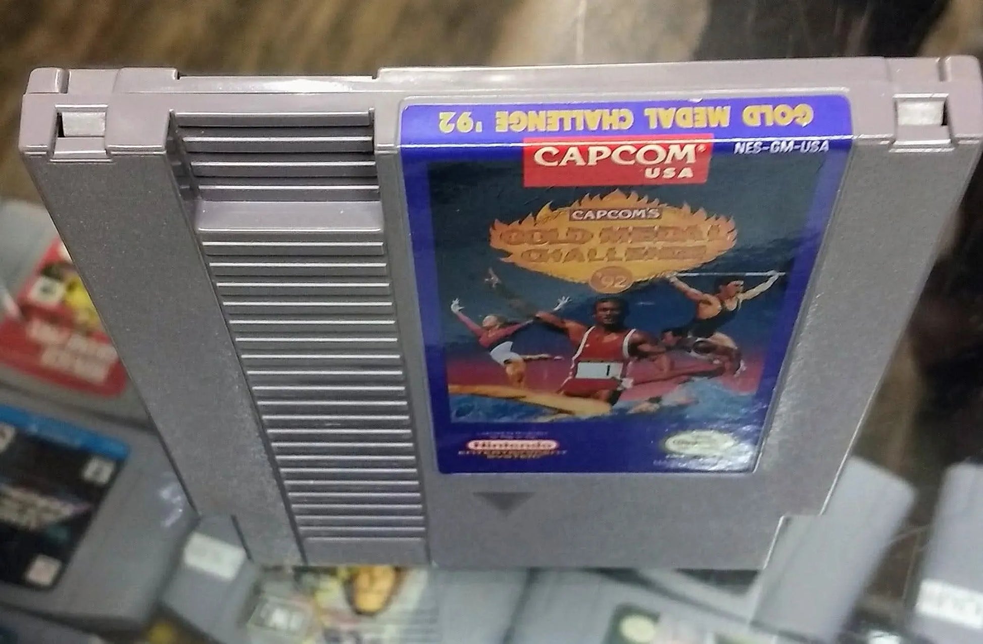 CAPCOM'S GOLD MEDAL CHALLENGE 92 NINTENDO NES | jeux video game-x
