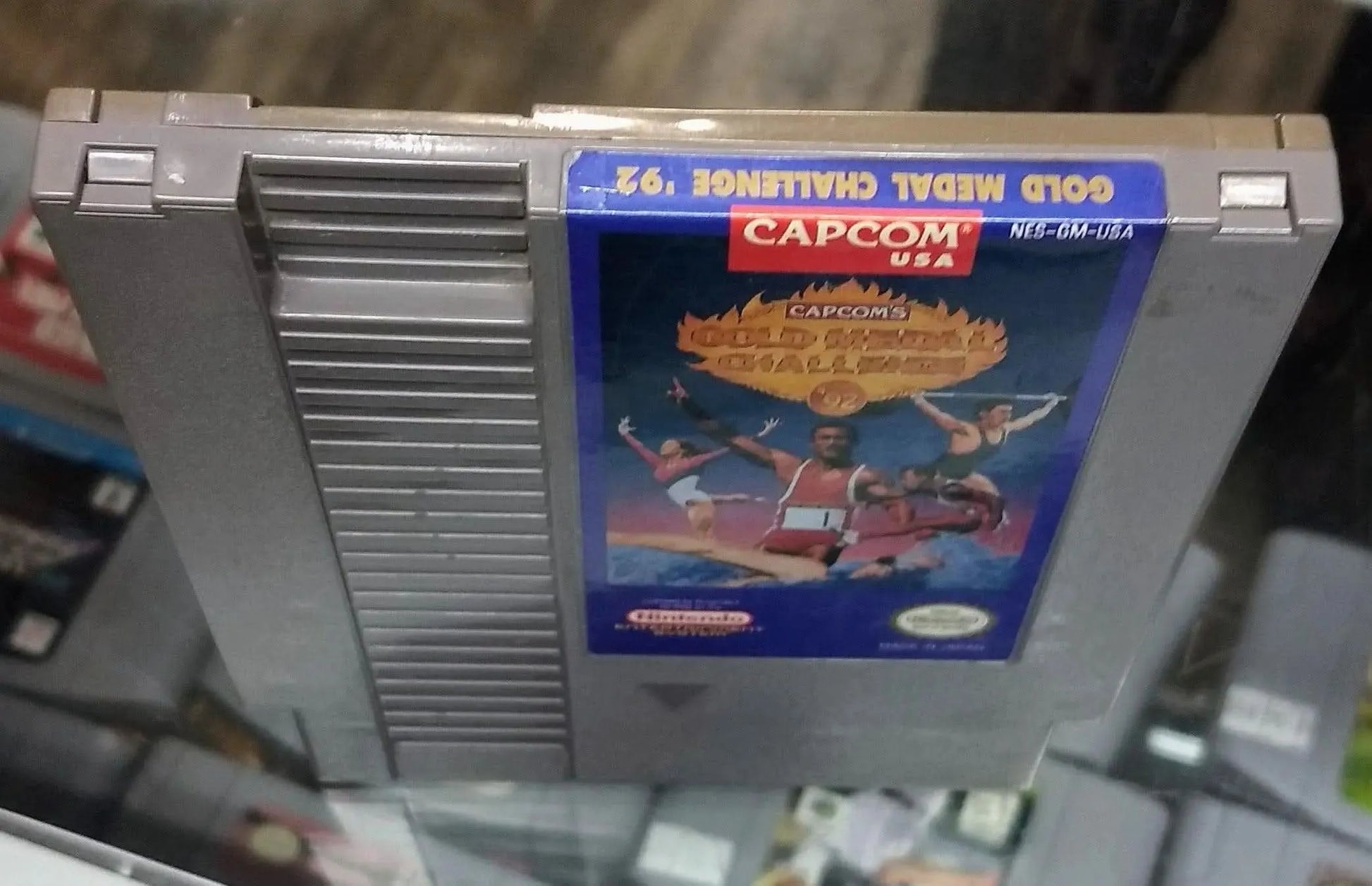 CAPCOM'S GOLD MEDAL CHALLENGE 92 NINTENDO NES | jeux video game-x