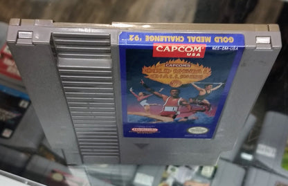 CAPCOM'S GOLD MEDAL CHALLENGE 92 NINTENDO NES - jeux video game-x