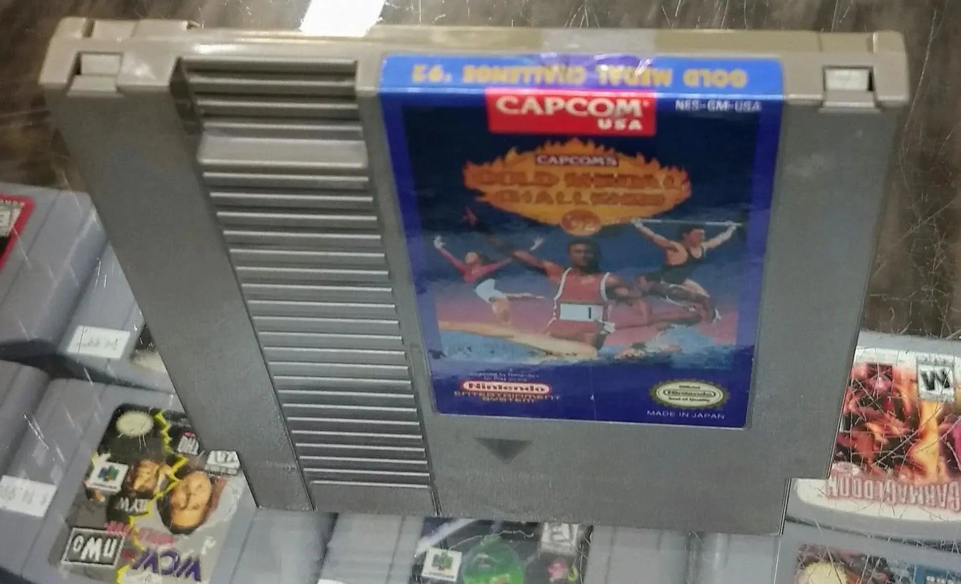 CAPCOM'S GOLD MEDAL CHALLENGE 92 NINTENDO NES | jeux video game-x