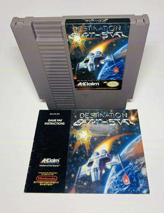 DESTINATION EARTHSTAR NINTENDO NES - jeux video game-x