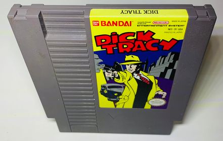 DICK TRACY NINTENDO NES - jeux video game-x