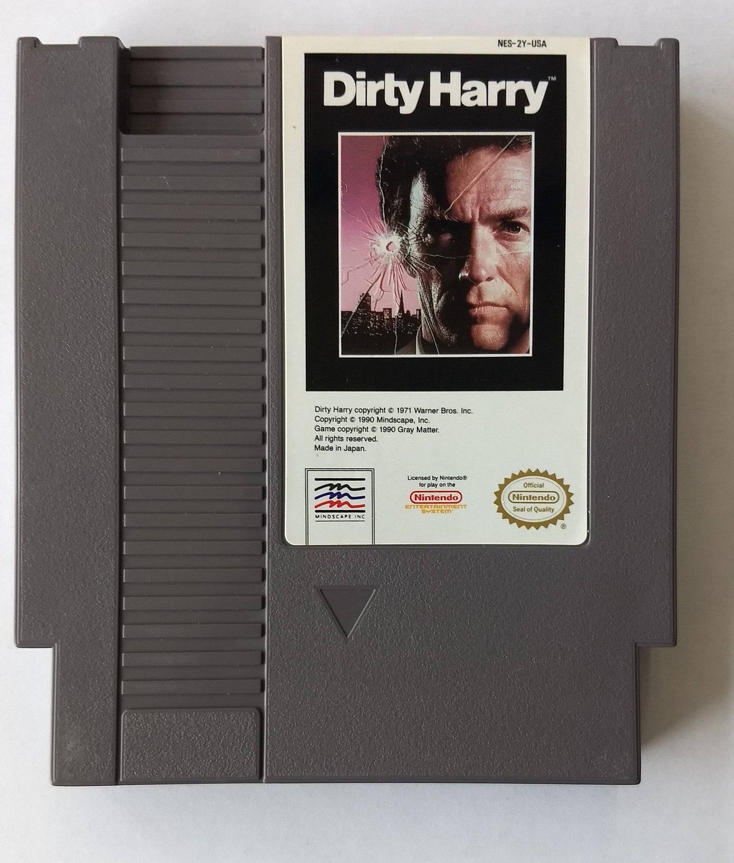 DIRTY HARRY NINTENDO NES - jeux video game-x