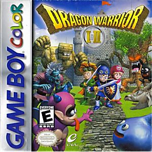 DRAGON WARRIOR I 1 AND II 2 (GAME BOY COLOR GBC) - jeux video game-x