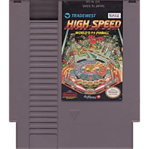 HIGH SPEED (NINTENDO NES) - jeux video game-x