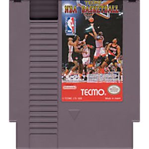 TECMO NBA BASKETBALL (NINTENDO NES) - jeux video game-x