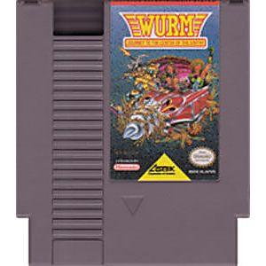 WURM: JOURNEY TO THE CENTER OF THE EARTH NINTENDO NES - jeux video game-x