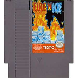FIRE AND ICE (NINTENDO NES) - jeux video game-x
