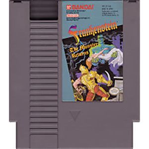 FRANKENSTEIN: THE MONSTER RETURNS (NINTENDO NES) - jeux video game-x