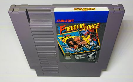 FREEDOM FORCE NINTENDO NES - jeux video game-x