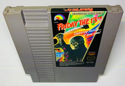FRIDAY THE 13TH NINTENDO NES - jeux video game-x