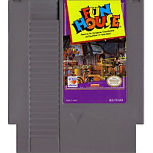 FUN HOUSE (NINTENDO NES) - jeux video game-x