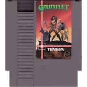 GAUNTLET TENGEN GRAY CART (NINTENDO NES) - jeux video game-x