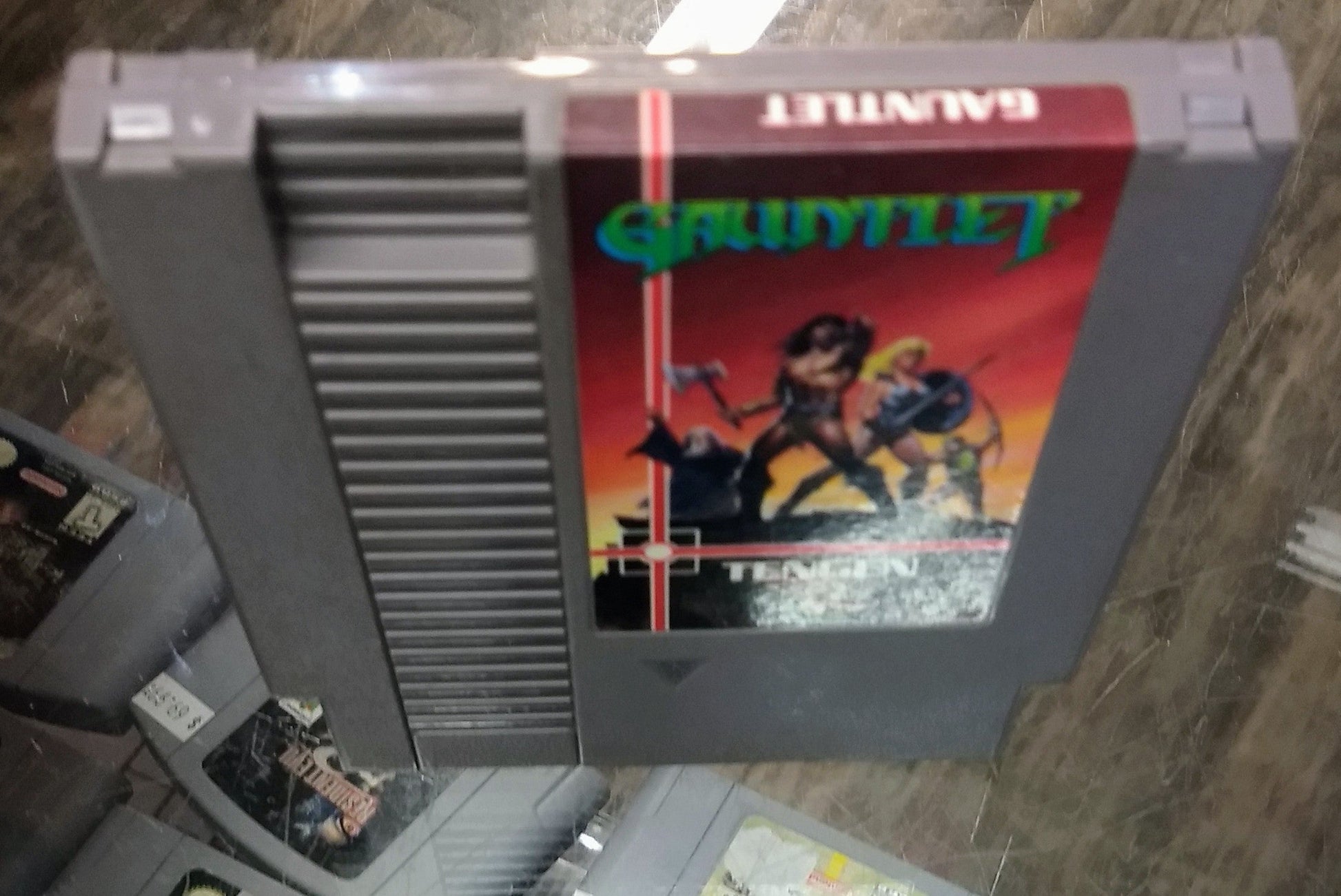 GAUNTLET TENGEN GRAY CART (NINTENDO NES) - jeux video game-x