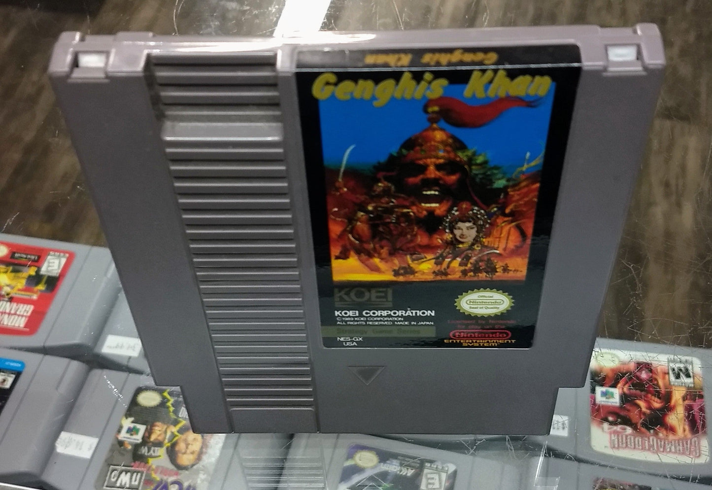 GENGHIS KHAN (NINTENDO NES) - jeux video game-x