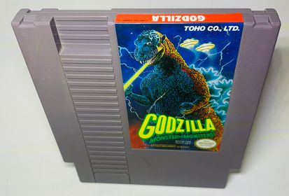 GODZILLA: MONSTER OF MONSTERS NINTENDO NES - jeux video game-x
