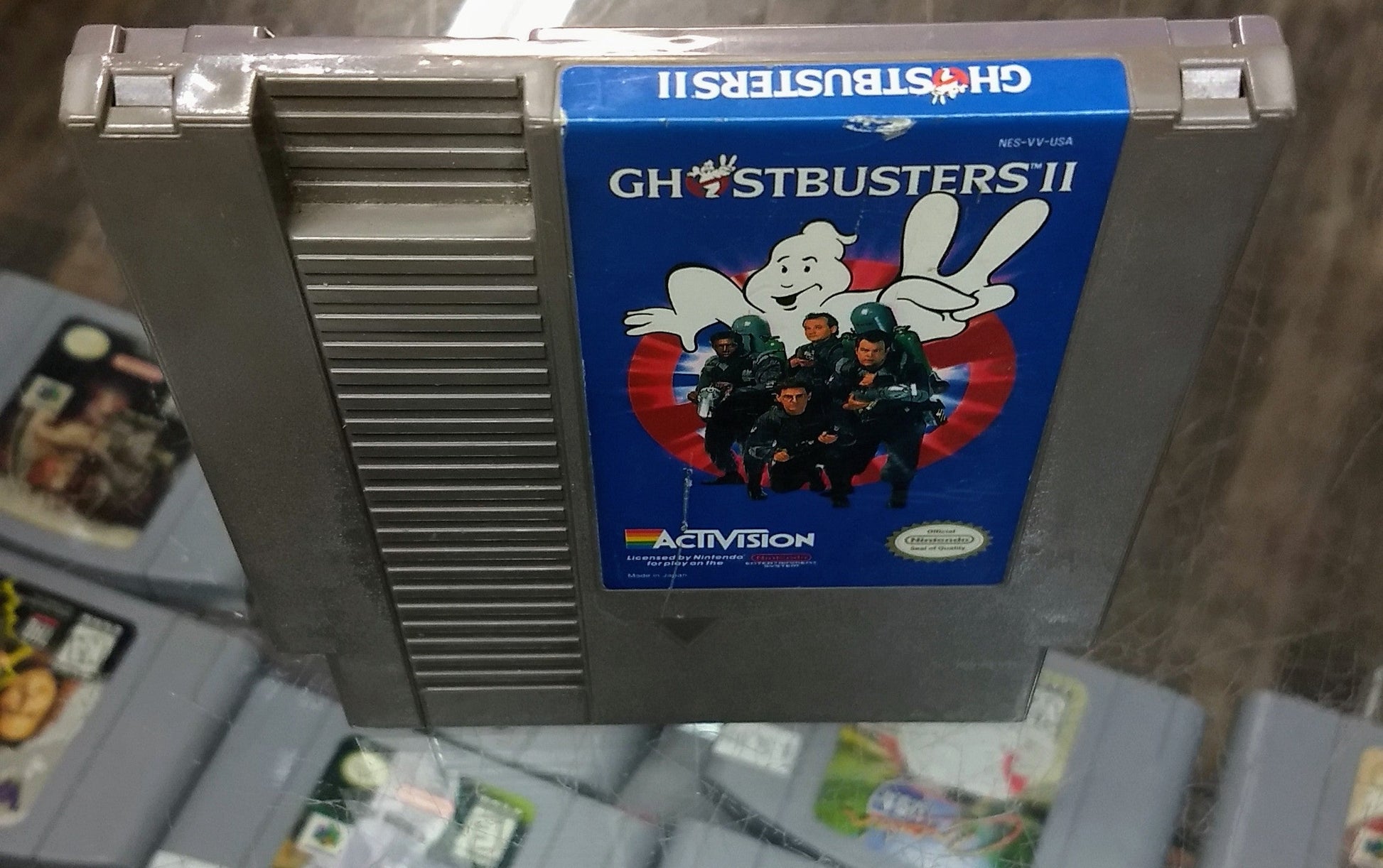 GHOSTBUSTERS II 2 NINTENDO NES - jeux video game-x