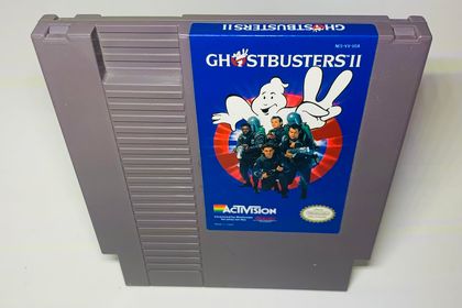 GHOSTBUSTERS II 2 NINTENDO NES - jeux video game-x