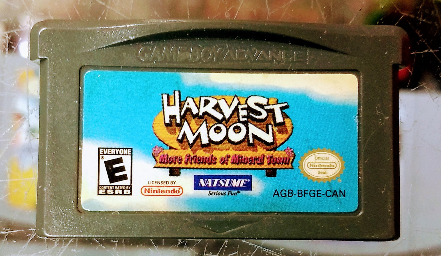 HARVEST MOON MORE FRIENDS OF MINERAL TOWN (GAME BOY ADVANCE GBA) - jeux video game-x