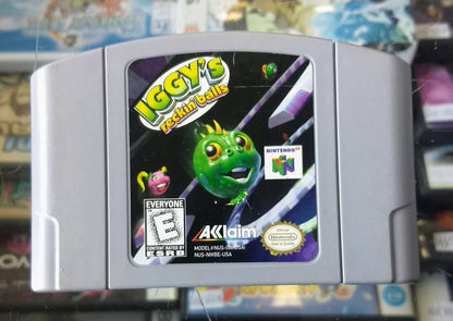 IGGY'S RECKIN' BALLS (NINTENDO 64 N64) - jeux video game-x