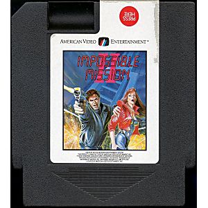 IMPOSSIBLE MISSION 2 (AMERICAN VIDEO ENTERTAINMENT) (NINTENDO NES) - jeux video game-x