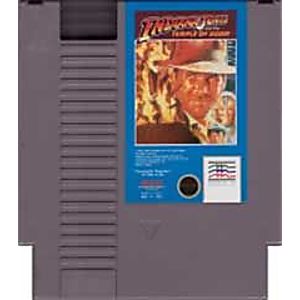 INDIANA JONES AND THE TEMPLE OF DOOM (NINTENDO NES) - jeux video game-x