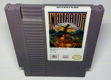 INFILTRATOR NINTENDO NES - jeux video game-x