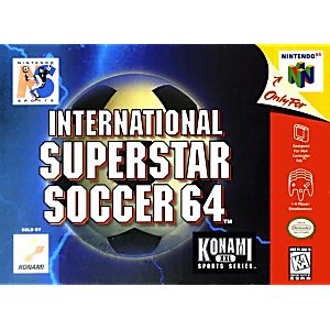 INTERNATIONAL SUPERSTAR SOCCER 64 NINTENDO 64 N64 - jeux video game-x