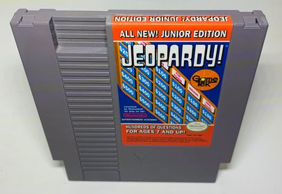 JEOPARDY JUNIOR EDITION JR NINTENDO NES - jeux video game-x