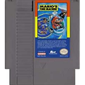 MARIO'S TIME MACHINE (NINTENDO NES) - jeux video game-x