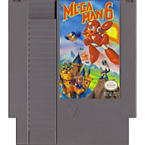 MEGA MAN 6 NINTENDO NES - jeux video game-x