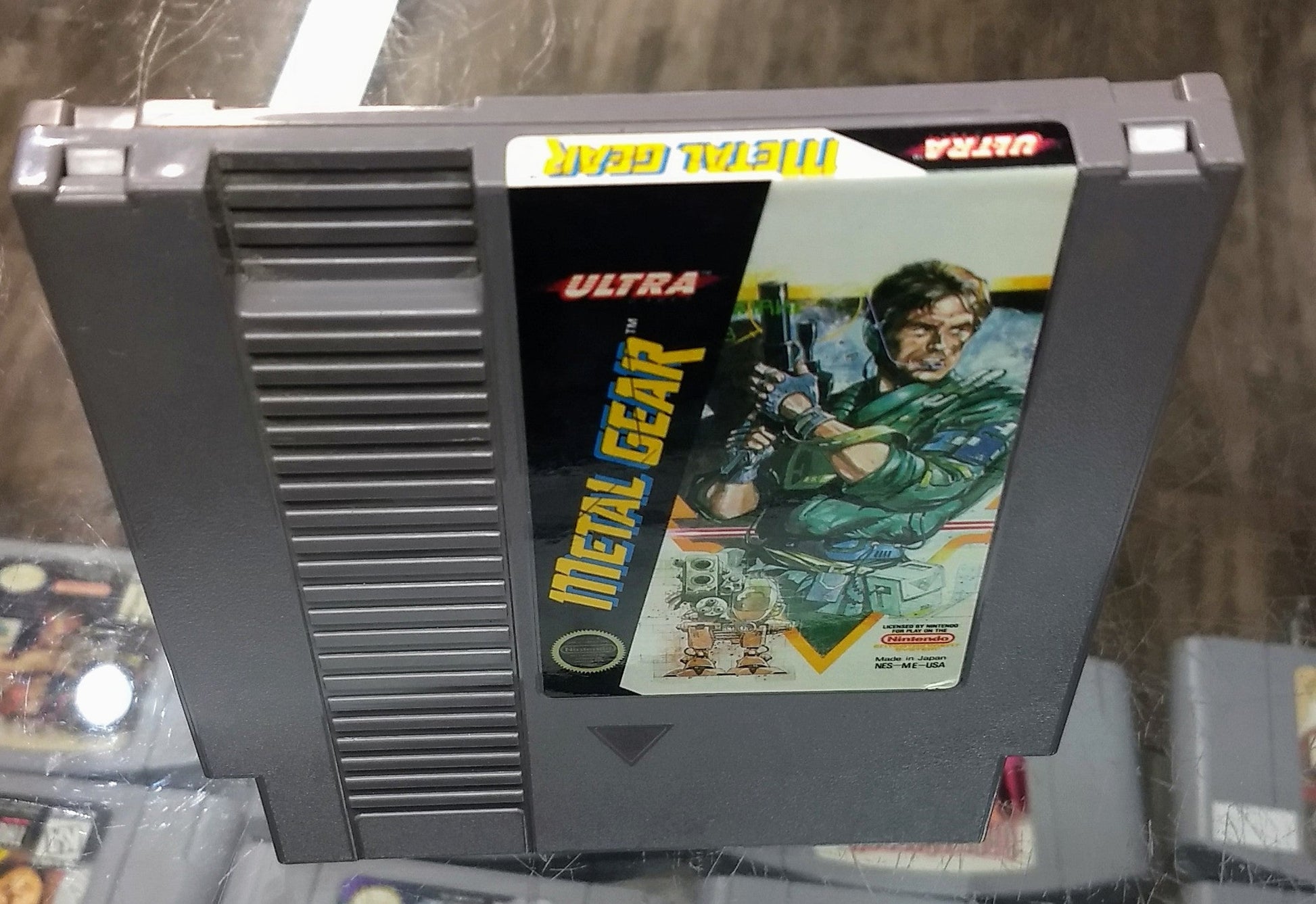 METAL GEAR (NINTENDO NES) - jeux video game-x