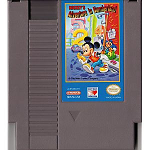 MICKEY'S ADVENTURES IN NUMBERLAND (NINTENDO NES) - jeux video game-x