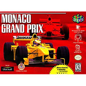 MONACO GRAND PRIX (NINTENDO 64 N64) - jeux video game-x