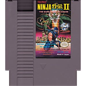 NINJA GAIDEN II 2 THE DARK SWORD OF CHAOS (NINTENDO NES) - jeux video game-x