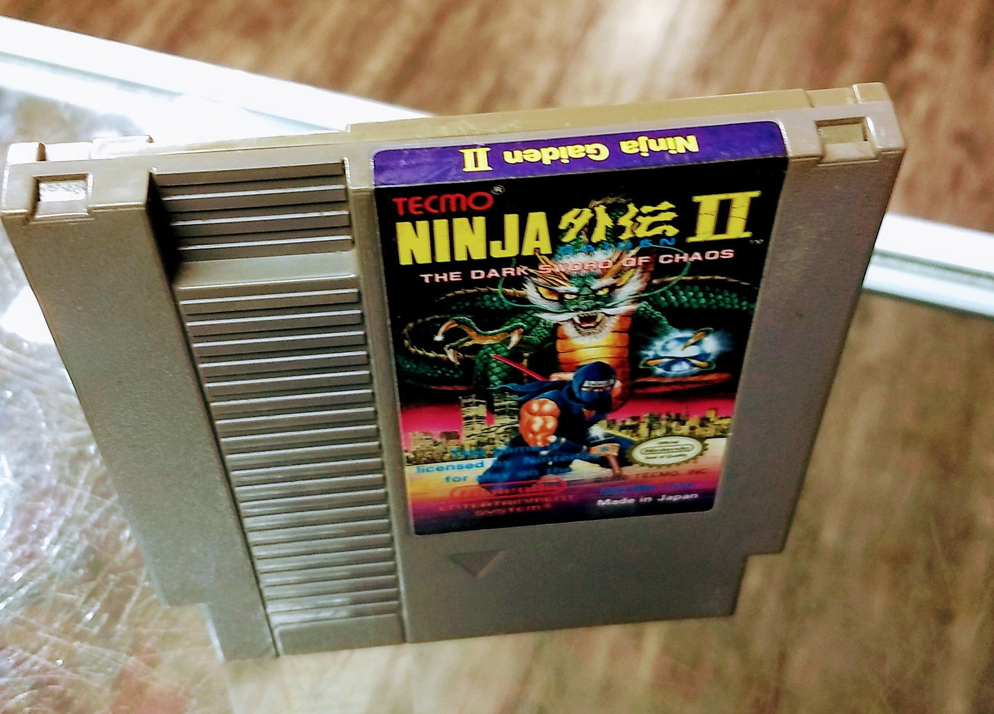 NINJA GAIDEN II 2 THE DARK SWORD OF CHAOS (NINTENDO NES) - jeux video game-x