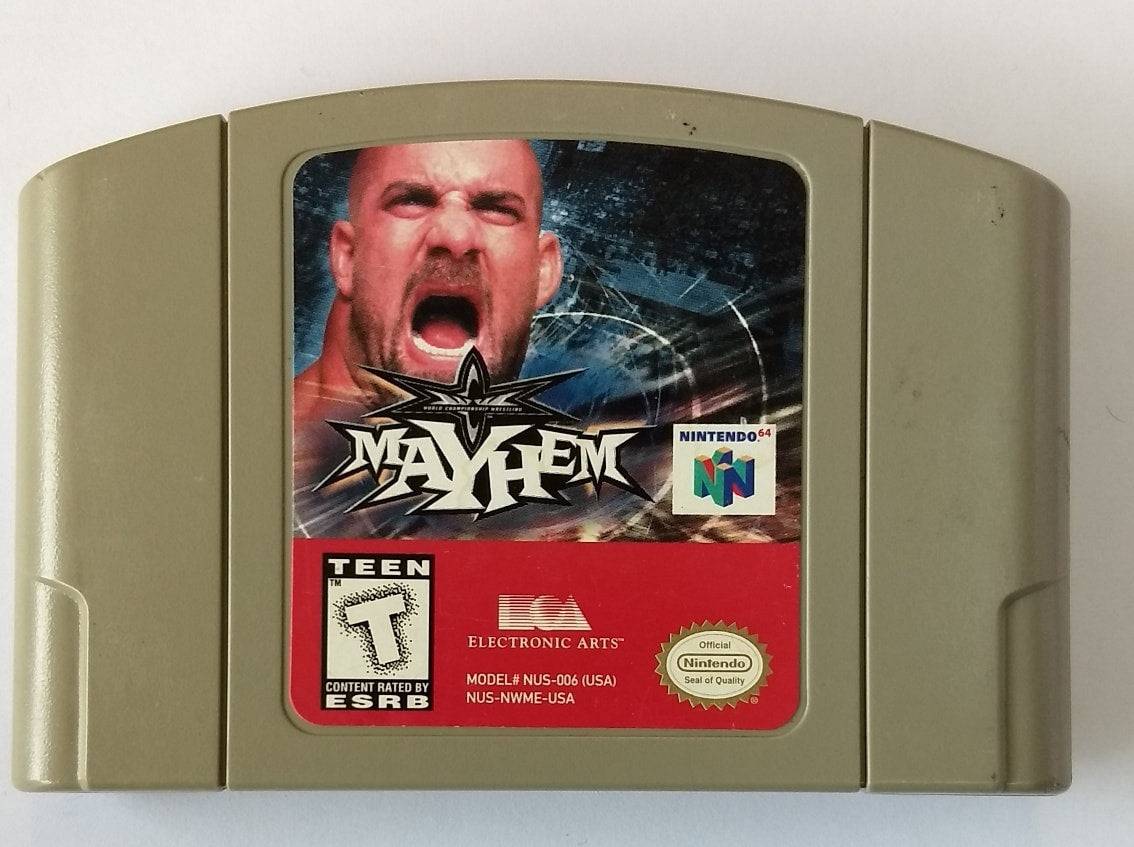 WCW MAYHEM (NINTENDO 64 N64) - jeux video game-x