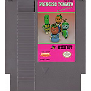 PRINCESS TOMATO IN THE SALAD KINGDOM (NINTENDO NES) - jeux video game-x