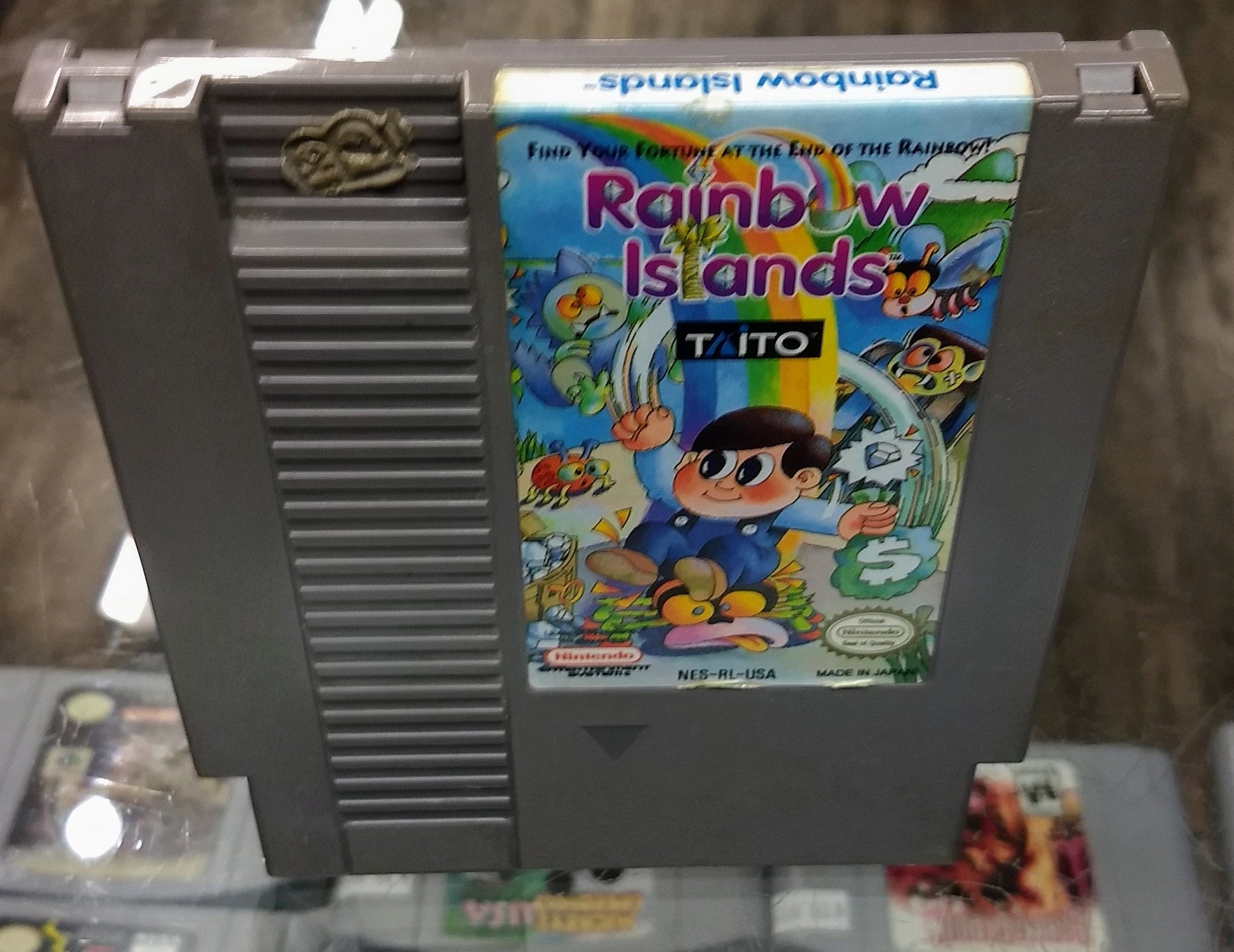 RAINBOW ISLANDS NINTENDO NES - jeux video game-x