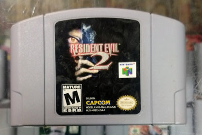 RESIDENT EVIL 2 NINTENDO 64 N64 - jeux video game-x