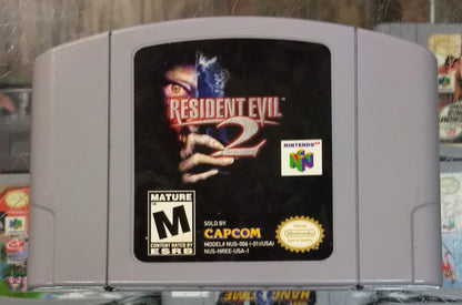 RESIDENT EVIL 2 NINTENDO 64 N64 - jeux video game-x