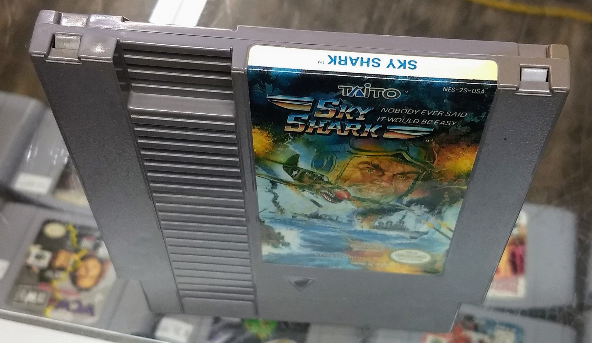 SKY SHARK NINTENDO NES - jeux video game-x