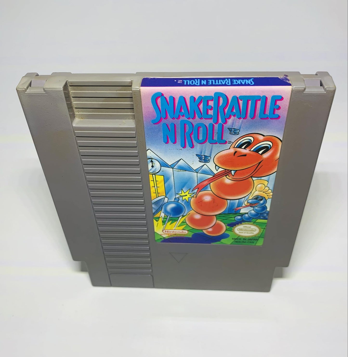 SNAKE RATTLE N ROLL NINTENDO NES - jeux video game-x