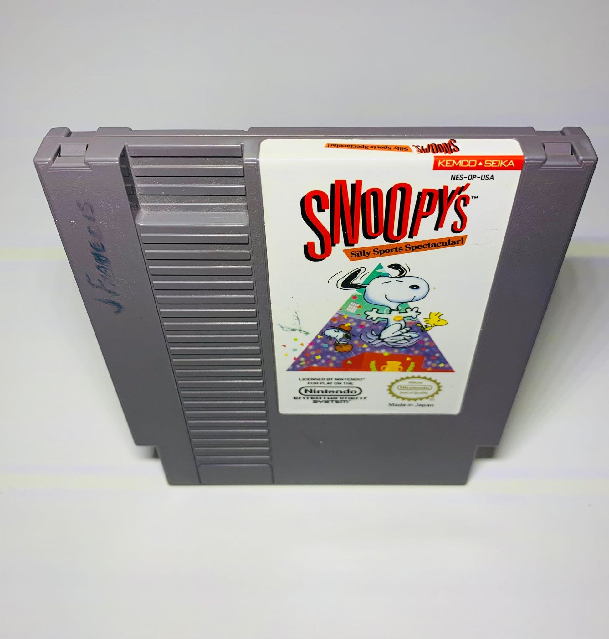 SNOOPY'S SILLY SPORTS NINTENDO NES - jeux video game-x