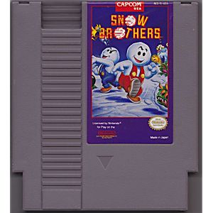 SNOW BROTHERS (NINTENDO NES) - jeux video game-x